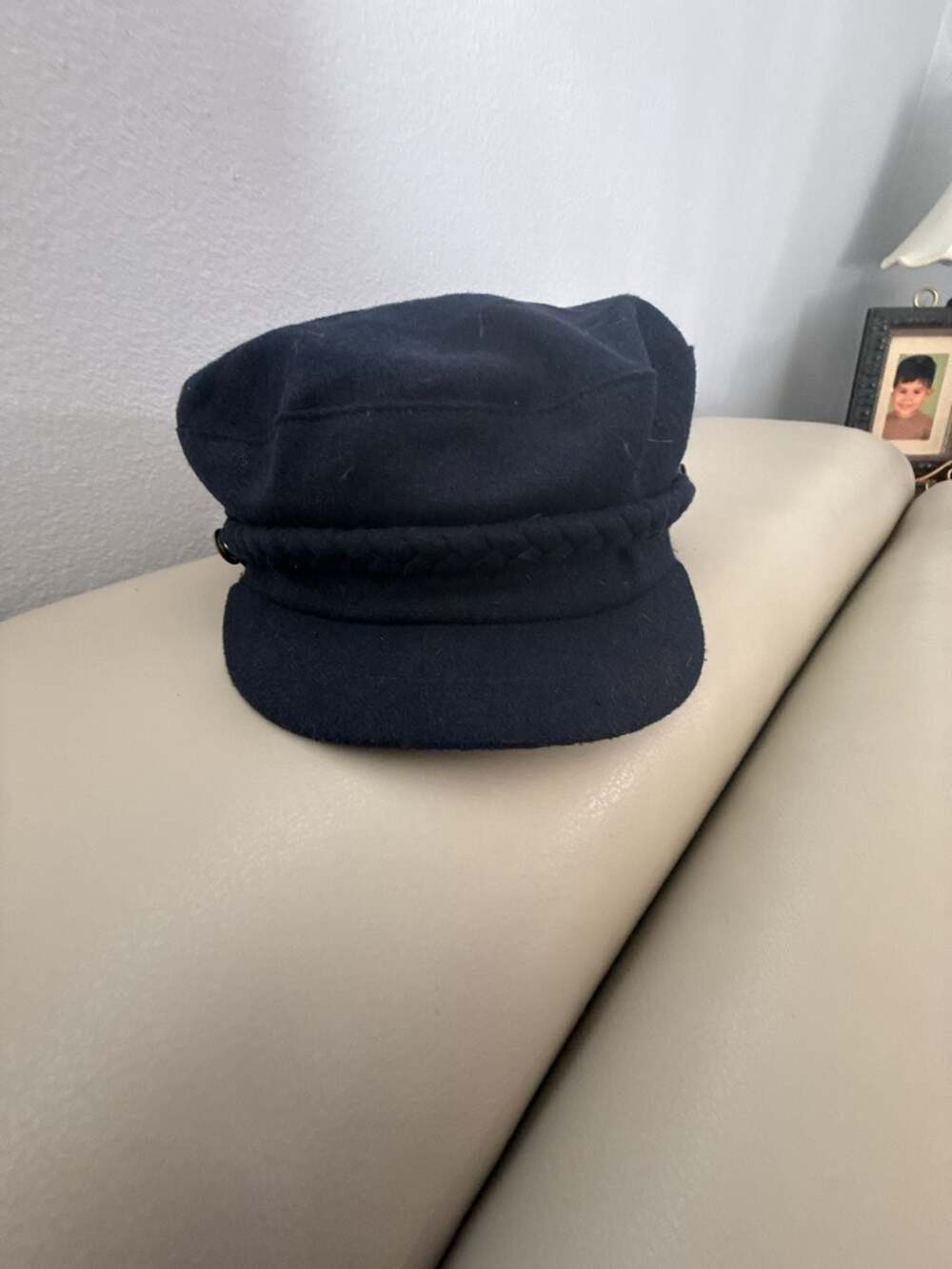 Scala Pronto Greek Fisherman Cap One Size Black Sailor Fiddler Hat